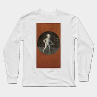 Christ Child with a Walking Frame - Hieronymus Bosch Long Sleeve T-Shirt